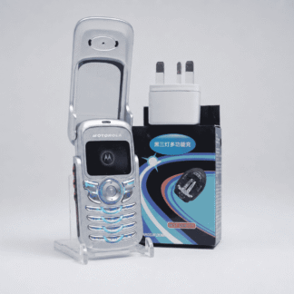 Motorola E380 Silver Blue